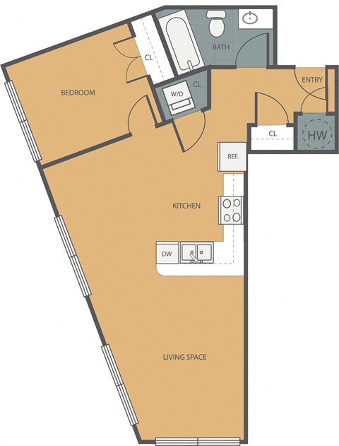 Gramercy Row Floor Plan